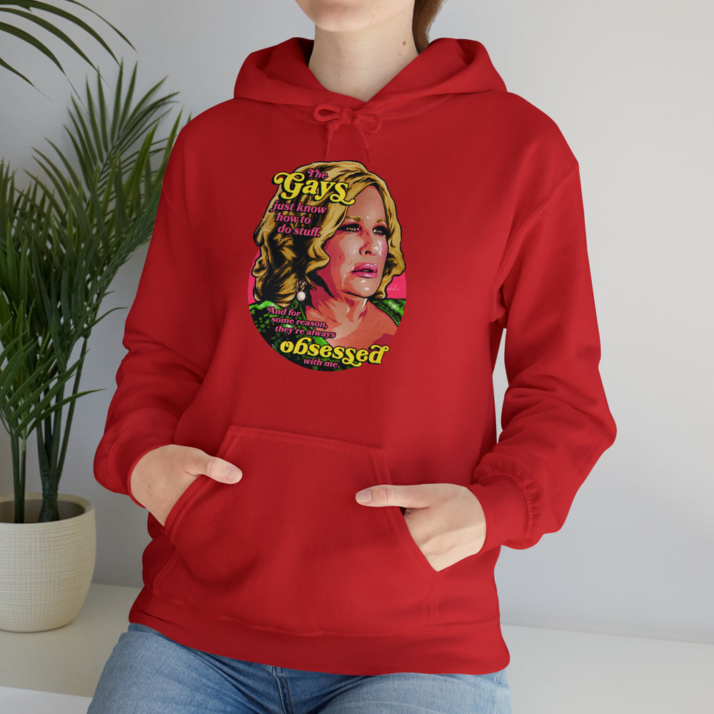 The Gays Just Know How To Do Stuff [Australian-Printed] - Unisex Heavy Blend™ Hooded Sweatshirt