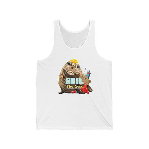 Neil The Seal [US-Printed] - Unisex Jersey Tank