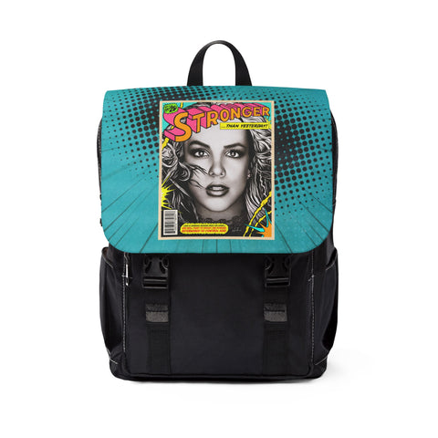STRONGER THAN YESTERDAY - Unisex Casual Shoulder Backpack