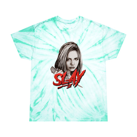 SLAY - Tie-Dye Tee, Cyclone