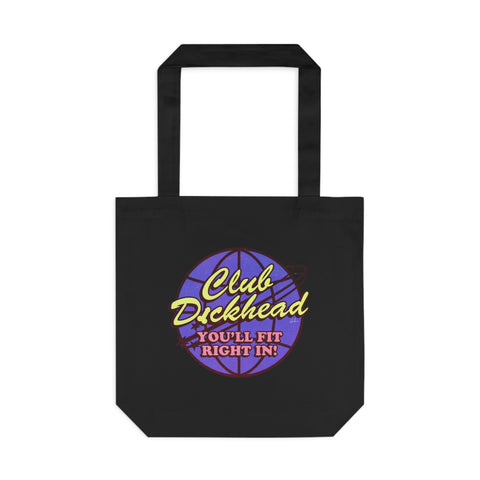 CLUB DICKHEAD [Australian-Printed] - Cotton Tote Bag