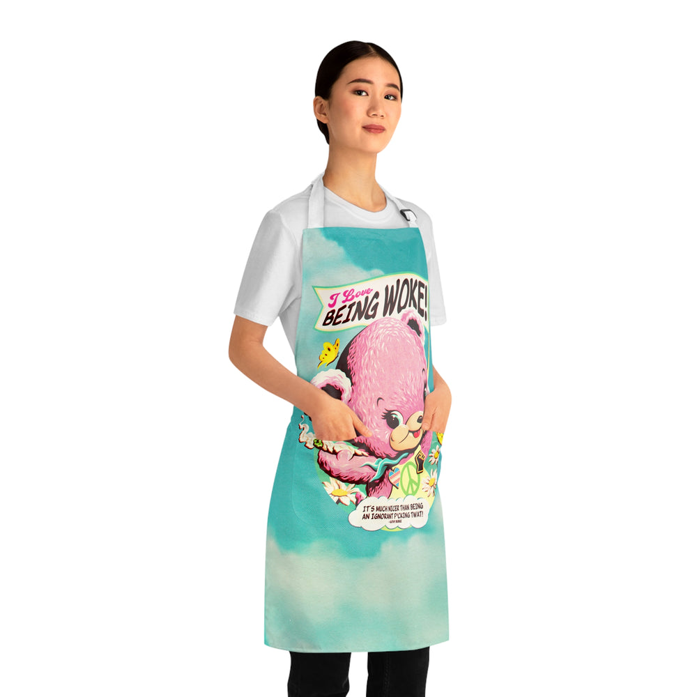 I Love Being Woke - Apron (AOP)