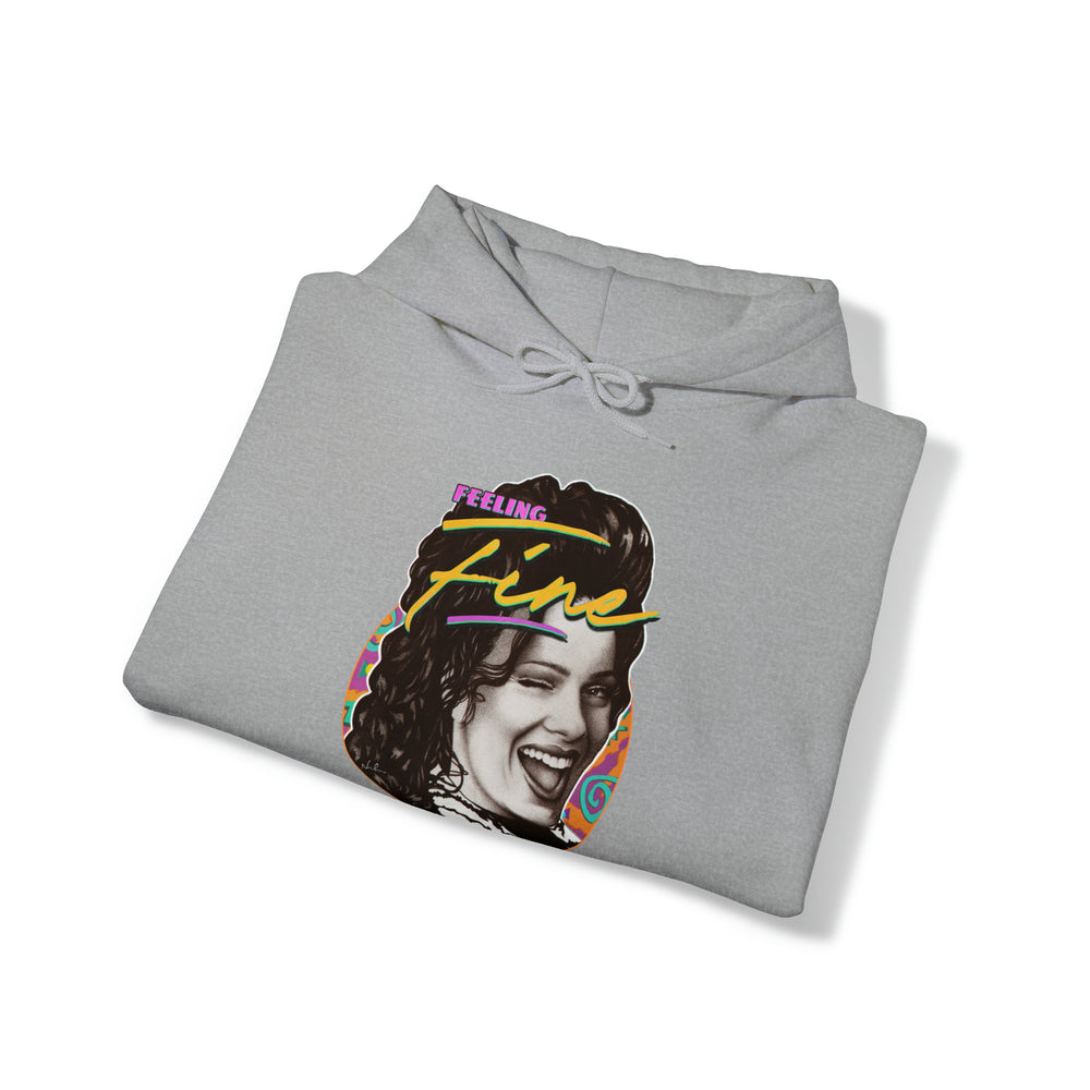 Feeling Fine [Australian-Printed] - Unisex Heavy Blend™ Hooded Sweatshirt