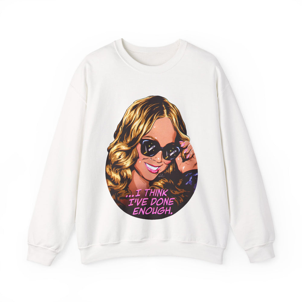 I Think I've Done Enough [UK-Printed] - Unisex Heavy Blend™ Crewneck Sweatshirt