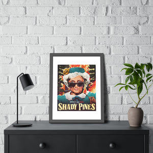 SHADY PINES - Framed Paper Posters