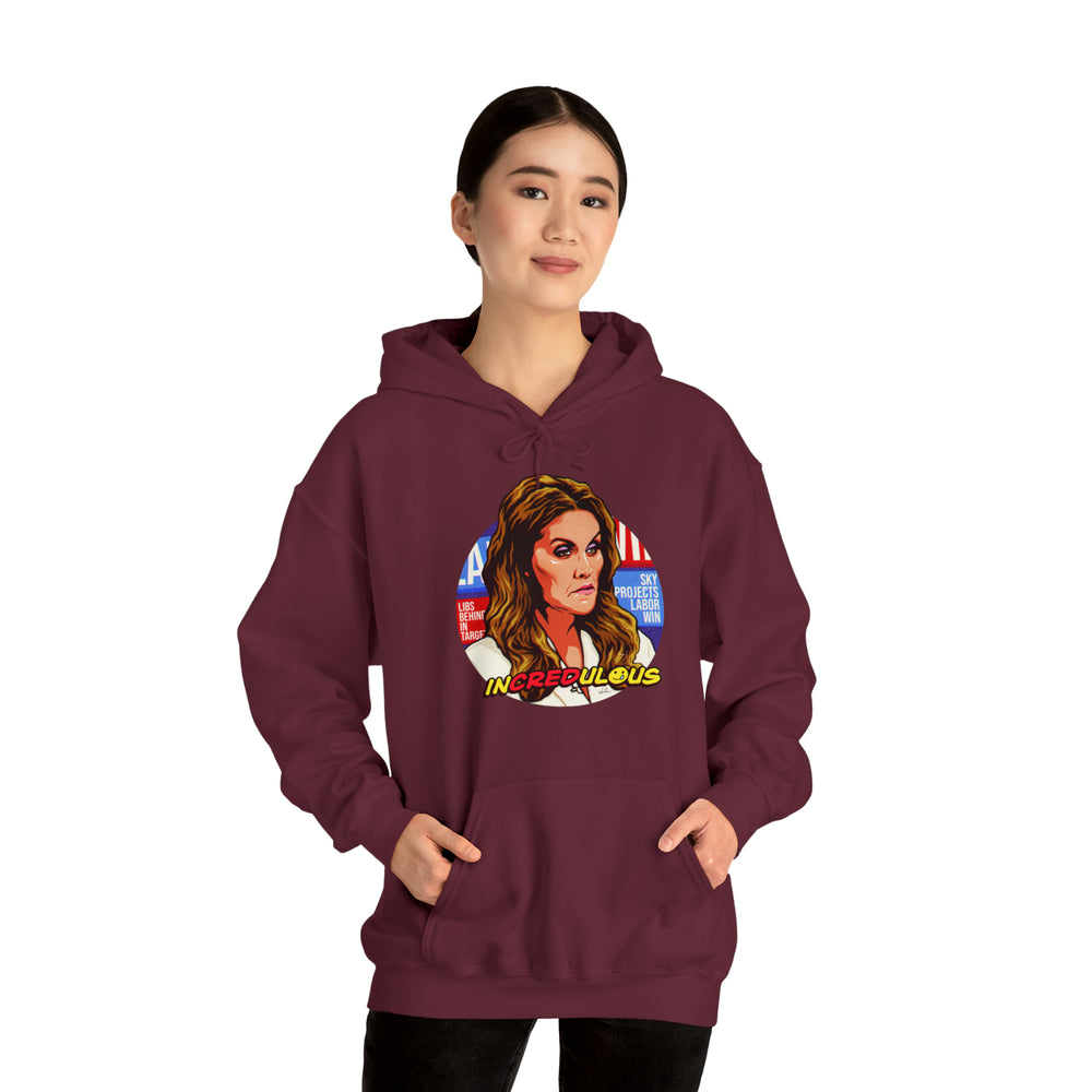 INCREDULOUS [Australian-Printed] - Unisex Heavy Blend™ Hooded Sweatshirt