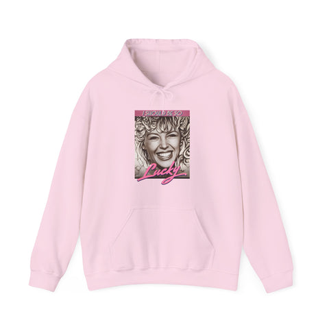 I SHOULD BE SO LUCKY [US-Printed] - Unisex Heavy Blend Hooded Sweatshirt