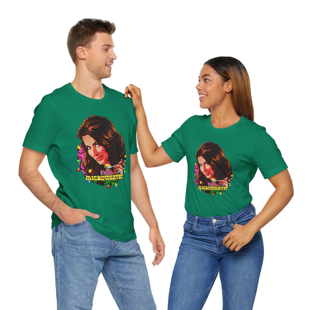 Feliz Microwahvey [US-Printed] - Unisex Jersey Short Sleeve Tee