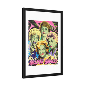 GOLDEN GHOULS - Framed Paper Posters