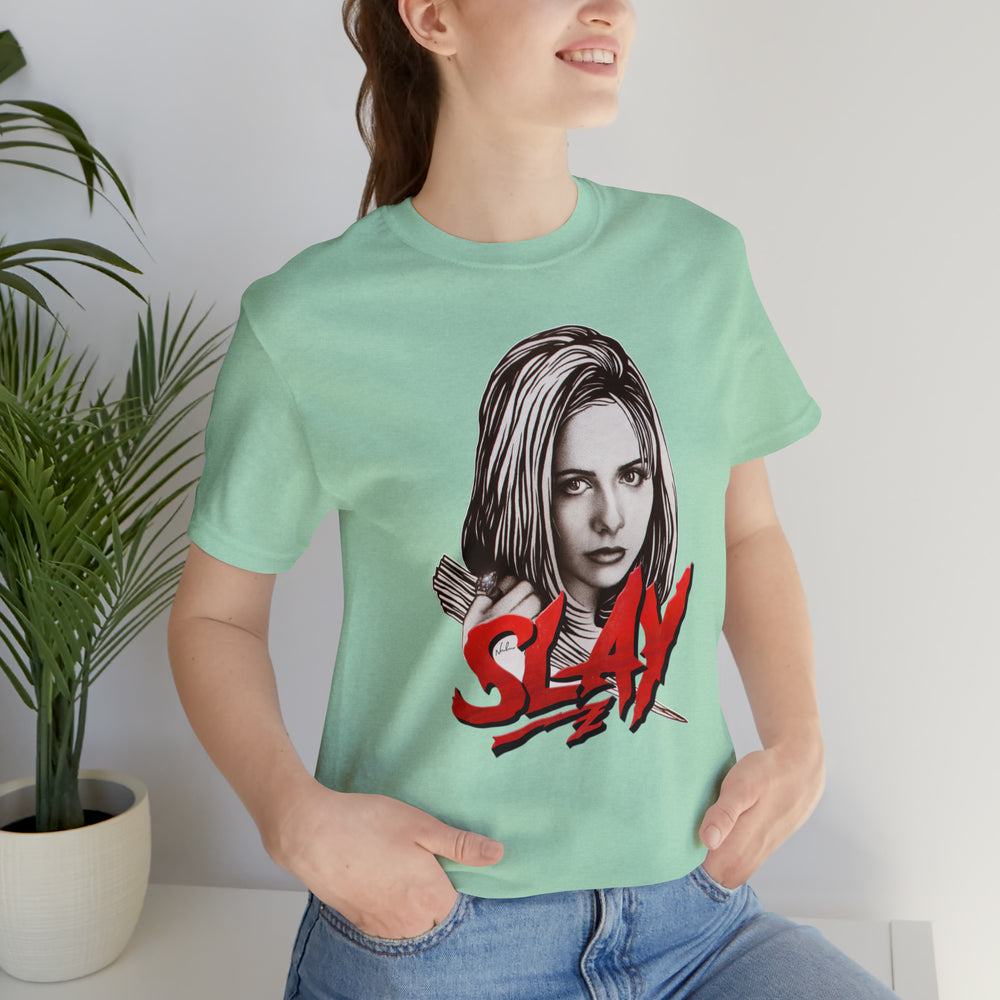 SLAY [UK-Printed] - Unisex Jersey Short Sleeve Tee