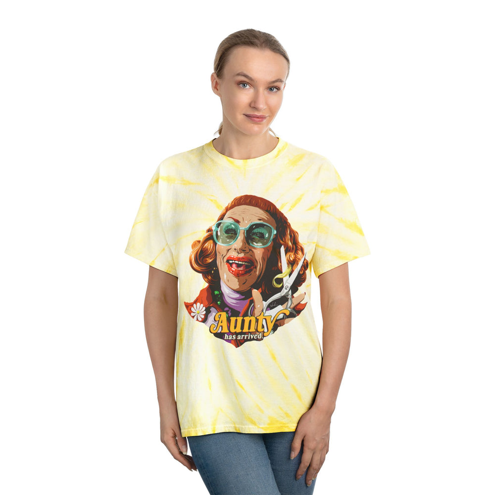 Aunty Has Arrived [US-Printed] - Tie-Dye Tee, Cyclone