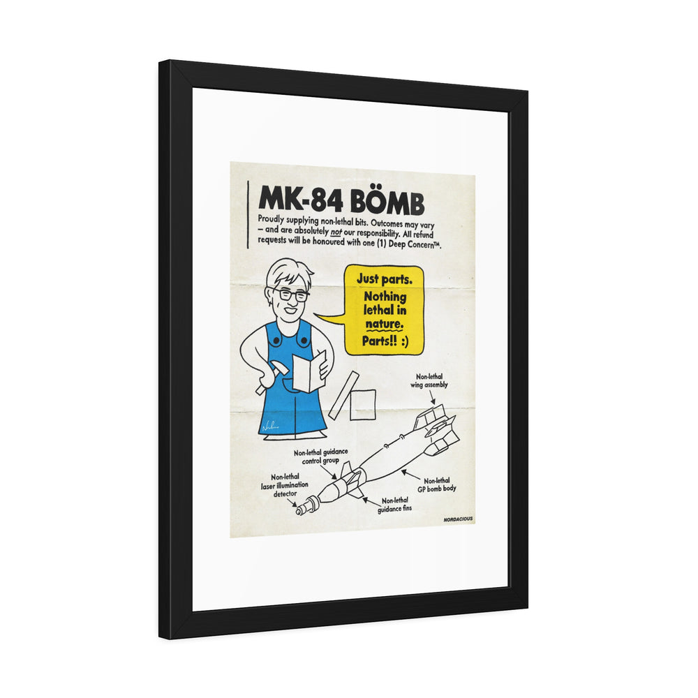 Nothing Lethal in Nature™ - Framed Paper Posters