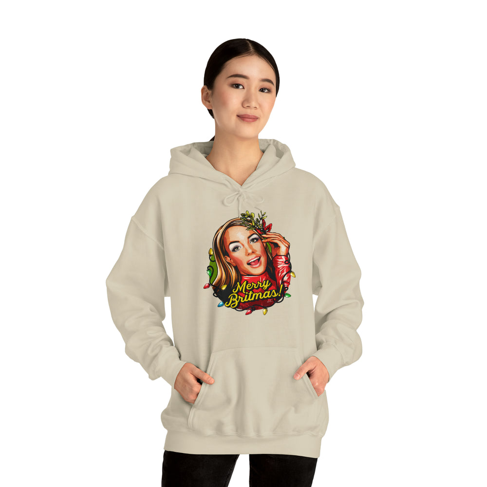 Merry Britmas! [Australian-Printed] - Unisex Heavy Blend™ Hooded Sweatshirt