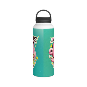 I Love Being Woke - Stainless Steel Water Bottle, Handle Lid