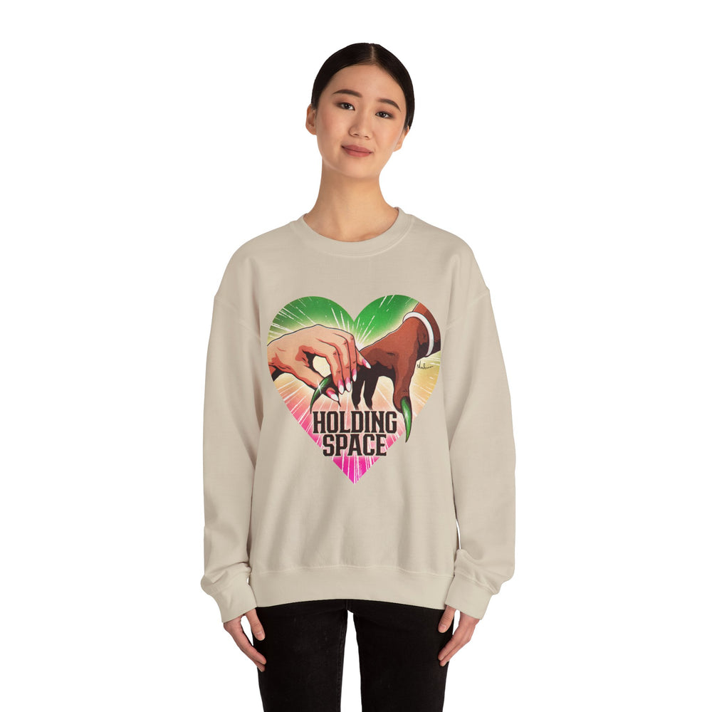 Holding Space [UK-Printed] - Unisex Heavy Blend™ Crewneck Sweatshirt