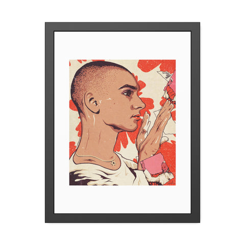 Fight The Real Enemy - Framed Paper Posters