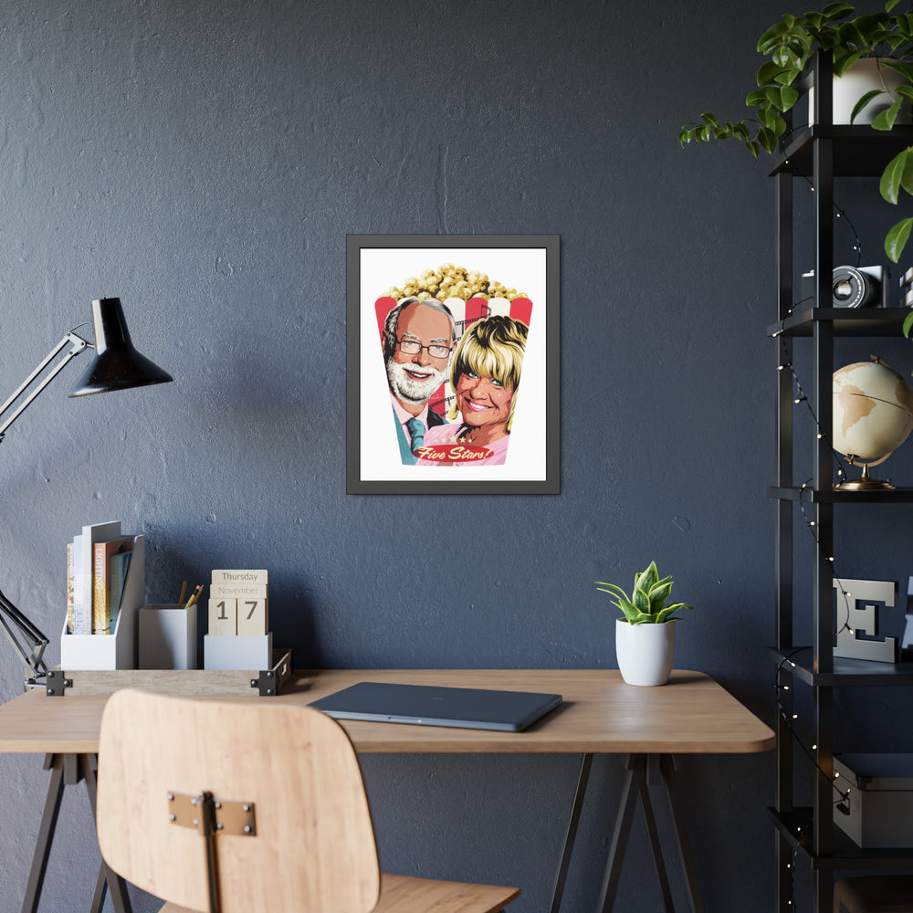 FIVE STARS! - Framed Paper Posters