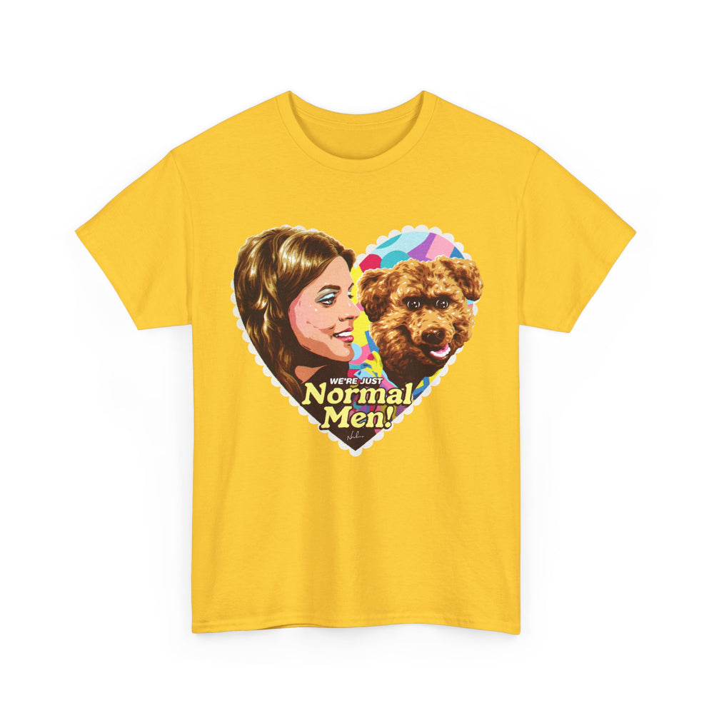 We're Just Normal Men [Australian-Printed] - Unisex Heavy Cotton Tee