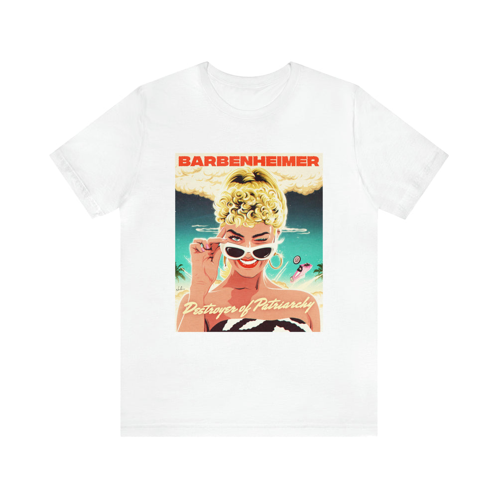 BARBENHEIMER [UK-Printed] - Unisex Jersey Short Sleeve Tee