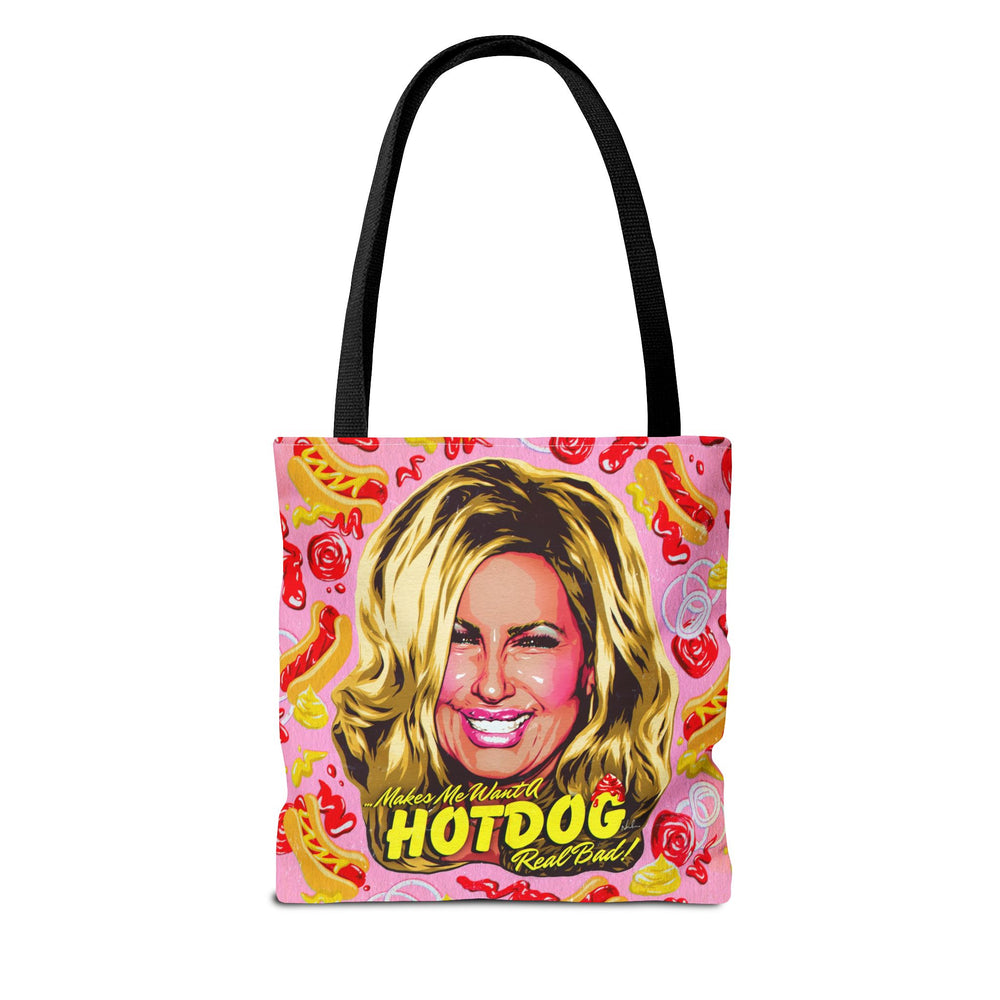 Makes Me Want A Hot Dog Real Bad! [US-Printed] - Tote Bag (AOP)