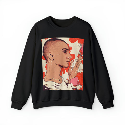 Fight The Real Enemy [Australian-Printed] - Unisex Heavy Blend™ Crewneck Sweatshirt