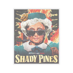 SHADY PINES - Kiss-Cut Stickers