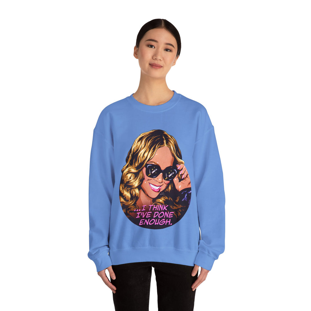 I Think I've Done Enough [UK-Printed] - Unisex Heavy Blend™ Crewneck Sweatshirt