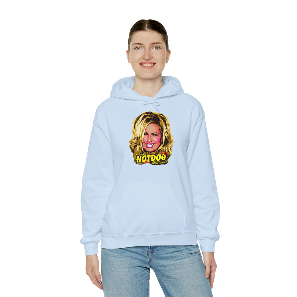 Makes Me want A Hot Dog Real Bad! [Australian-Printed] - Unisex Heavy Blend™ Hooded Sweatshirt