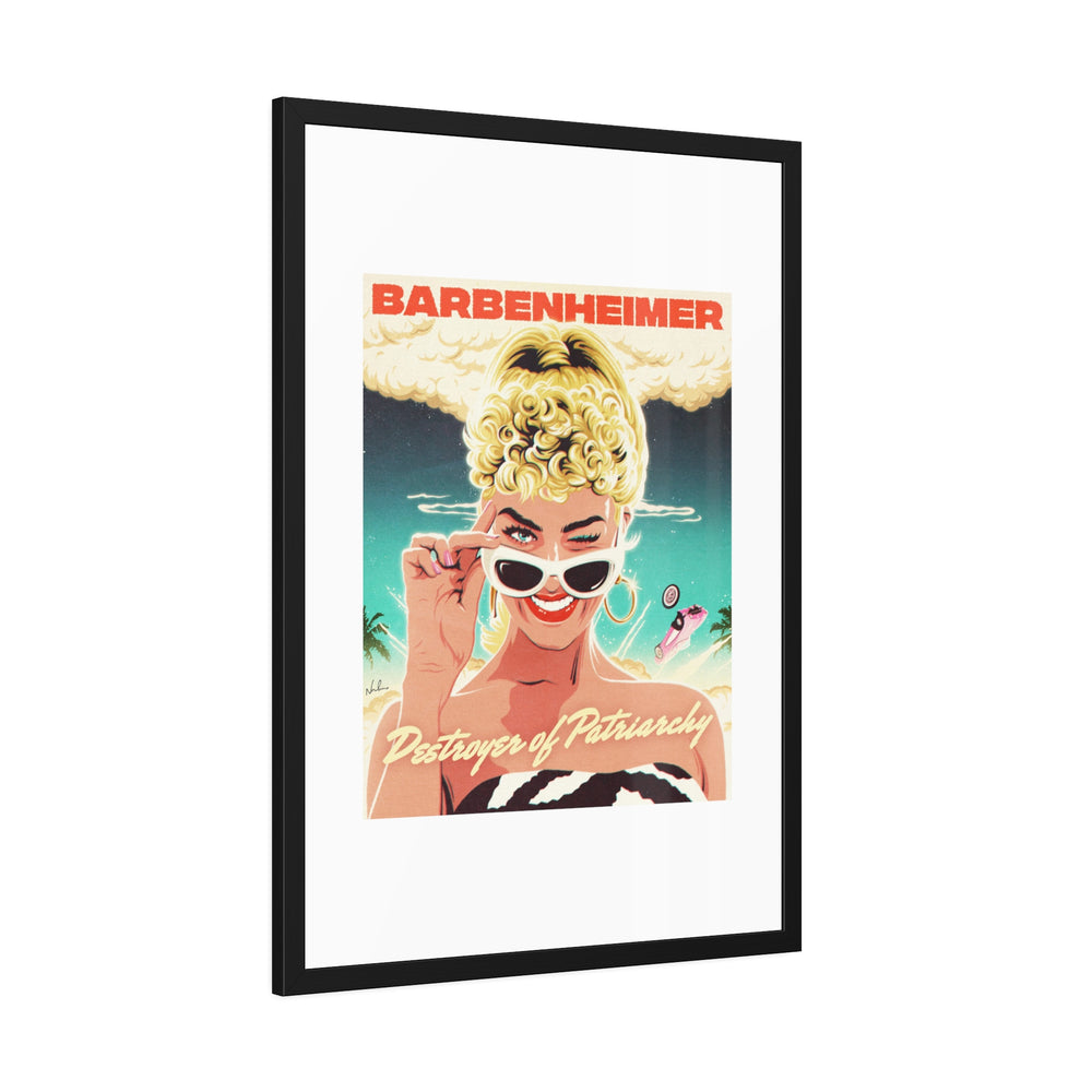 BARBENHEIMER - Framed Paper Posters