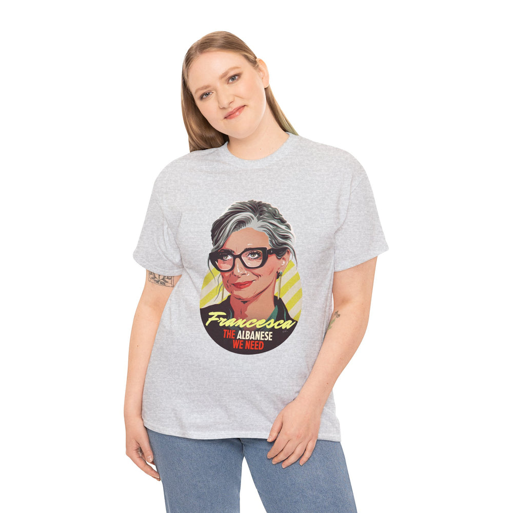 FRANCESCA ALBANESE [Australian-Printed] - Unisex Heavy Cotton Tee