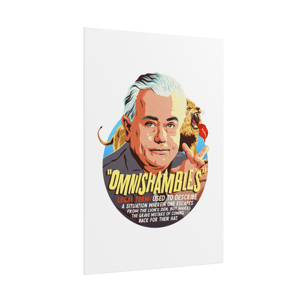 OMNISHAMBLES - Rolled Posters