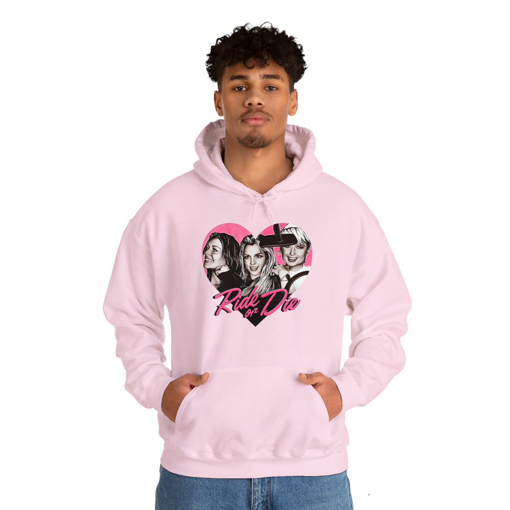 RIDE OR DIE [Australian-Printed] - Unisex Heavy Blend™ Hooded Sweatshirt