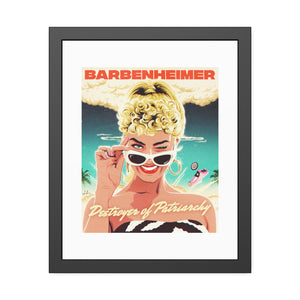 BARBENHEIMER - Framed Paper Posters