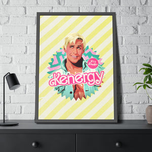 KENERGY [Coloured-BG] - Framed Paper Posters