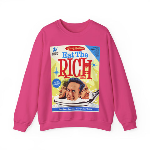 Eat The Rich [UK-Printed] - Unisex Heavy Blend™ Crewneck Sweatshirt