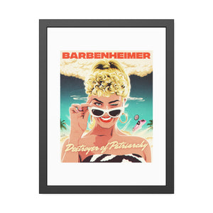 BARBENHEIMER - Framed Paper Posters