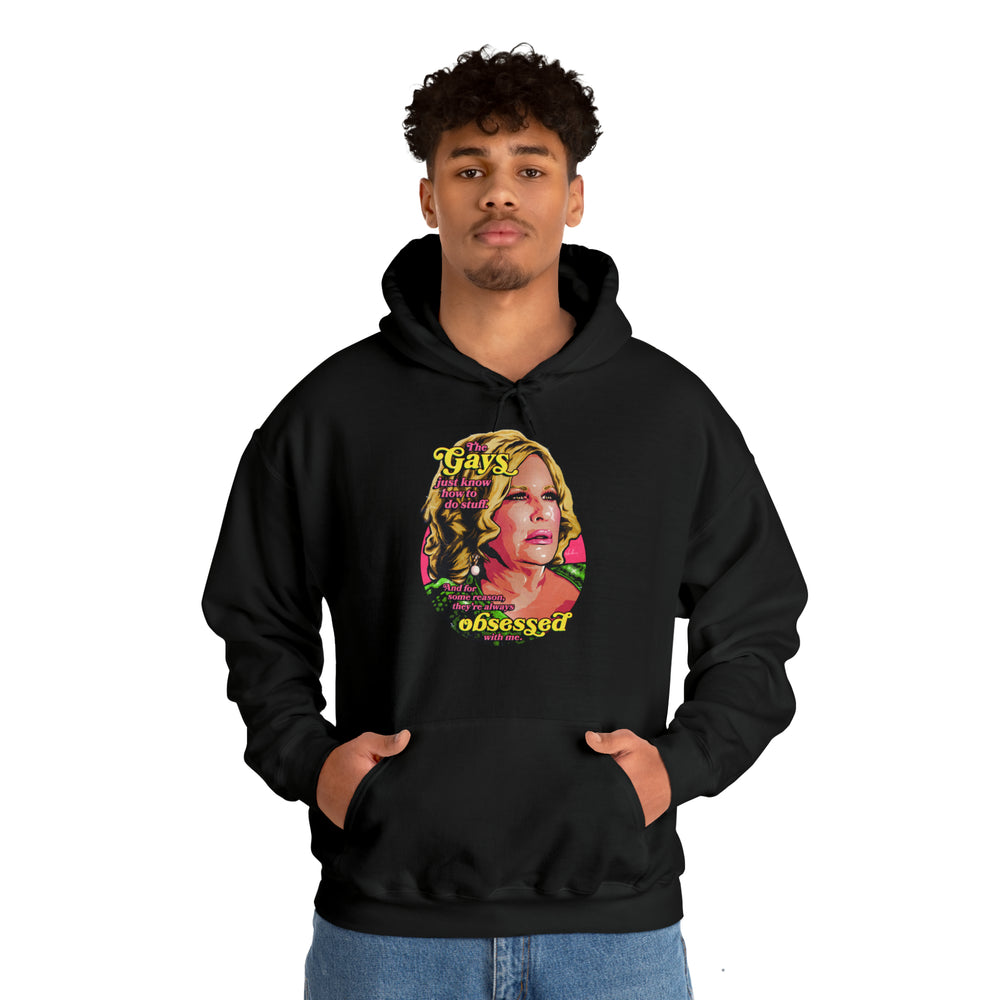 The Gays Just Know How To Do Stuff [Australian-Printed] - Unisex Heavy Blend™ Hooded Sweatshirt