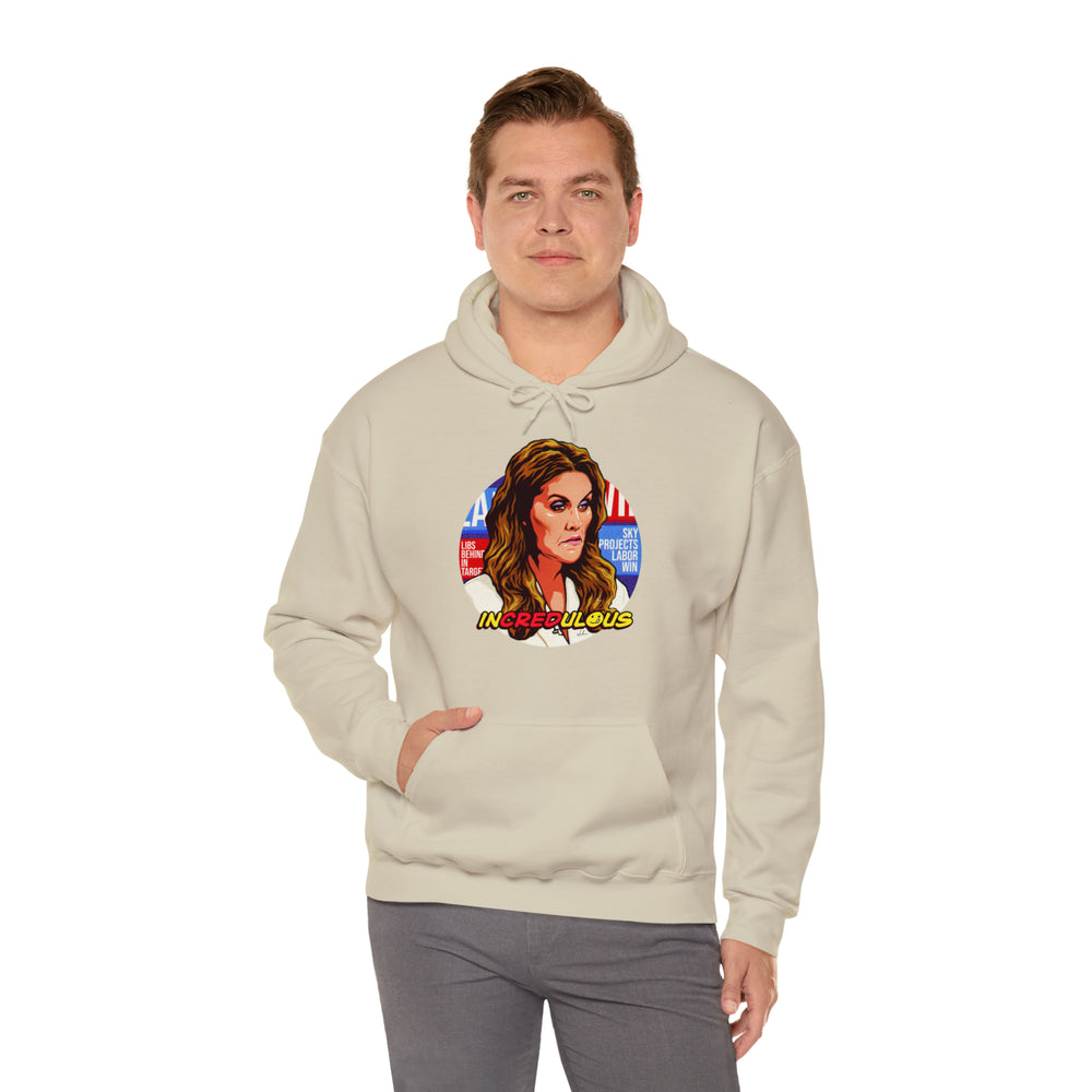 INCREDULOUS [Australian-Printed] - Unisex Heavy Blend™ Hooded Sweatshirt