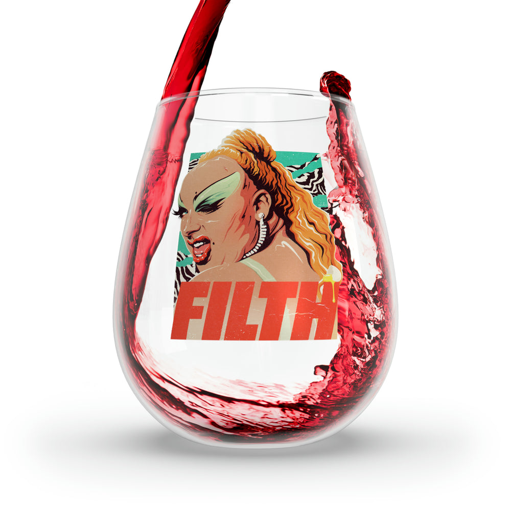 FILTH - Stemless Glass, 11.75oz