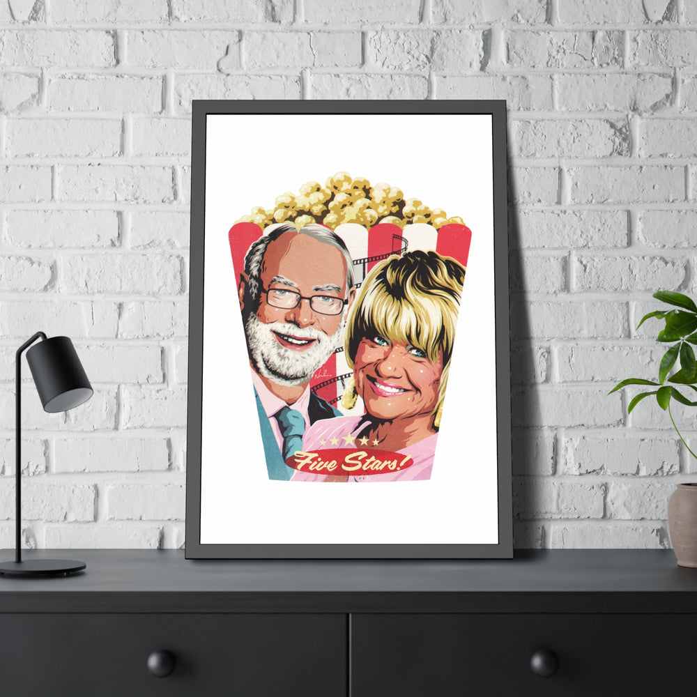 FIVE STARS! - Framed Paper Posters