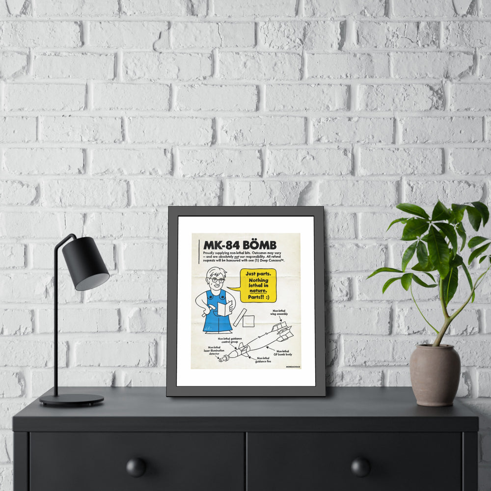 Nothing Lethal in Nature™ - Framed Paper Posters