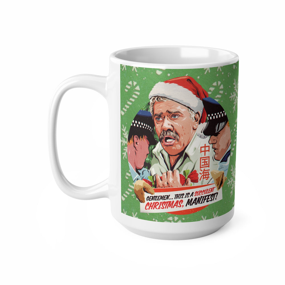 GENTLEMEN... THIS IS A SUCCULENT CHRISTMAS, MANIFEST! [UK-Printed] - Mug