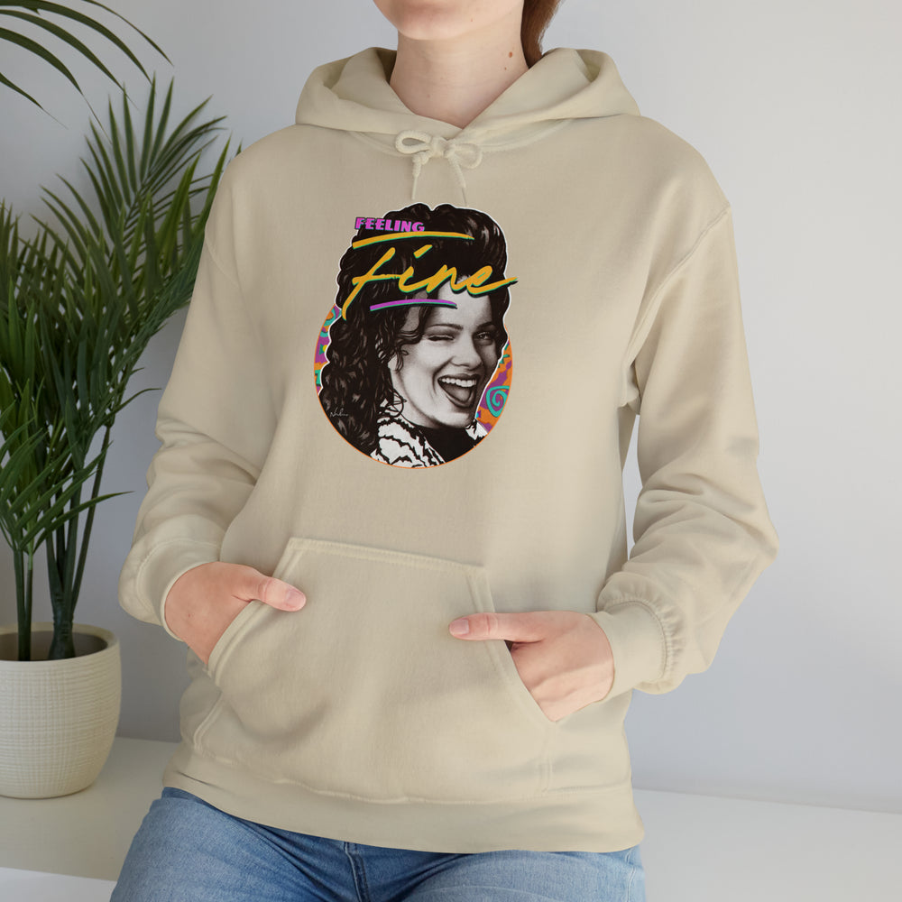 Feeling Fine [Australian-Printed] - Unisex Heavy Blend™ Hooded Sweatshirt