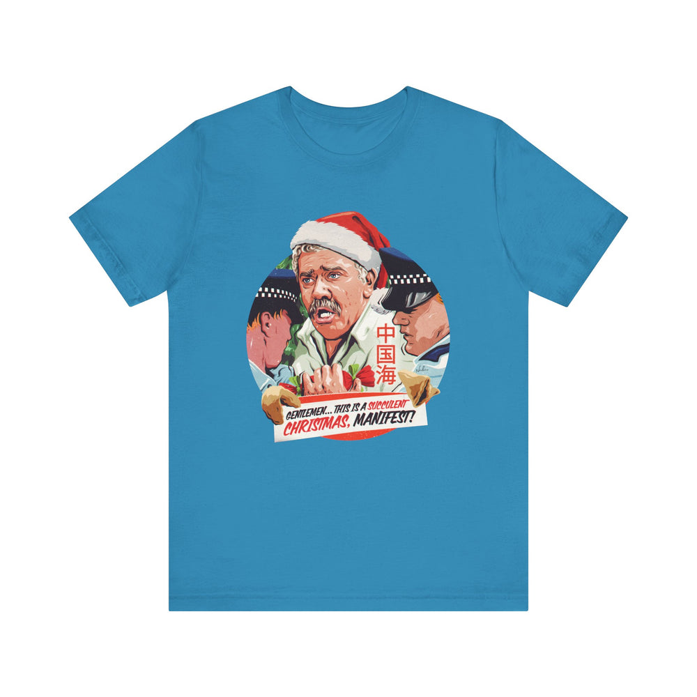 GENTLEMEN... THIS IS A SUCCULENT CHRISTMAS, MANIFEST! [US-Printed] - Unisex Jersey Short Sleeve Tee