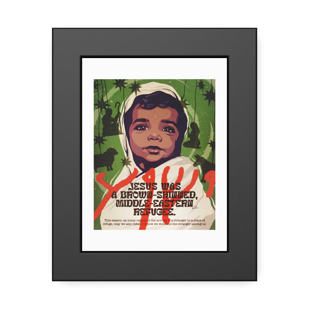 The Stranger Among Us - Framed Paper Posters