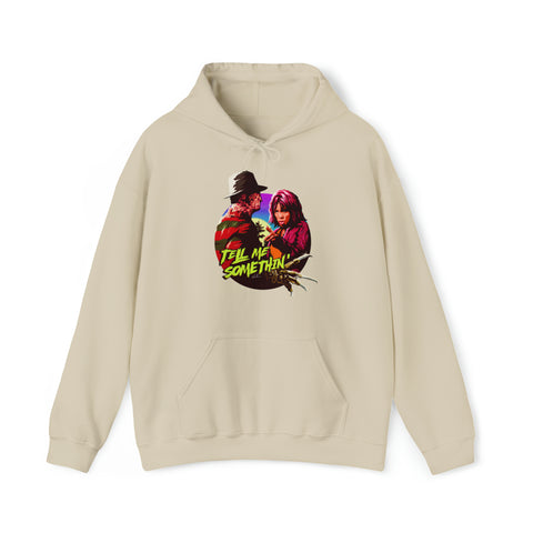 Tell Me Somethin'  [Australian-Printed] - Unisex Heavy Blend™ Hooded Sweatshirt