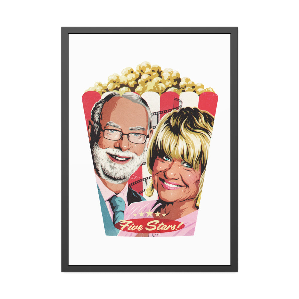 FIVE STARS! - Framed Paper Posters
