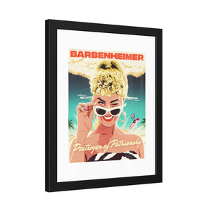 BARBENHEIMER - Framed Paper Posters