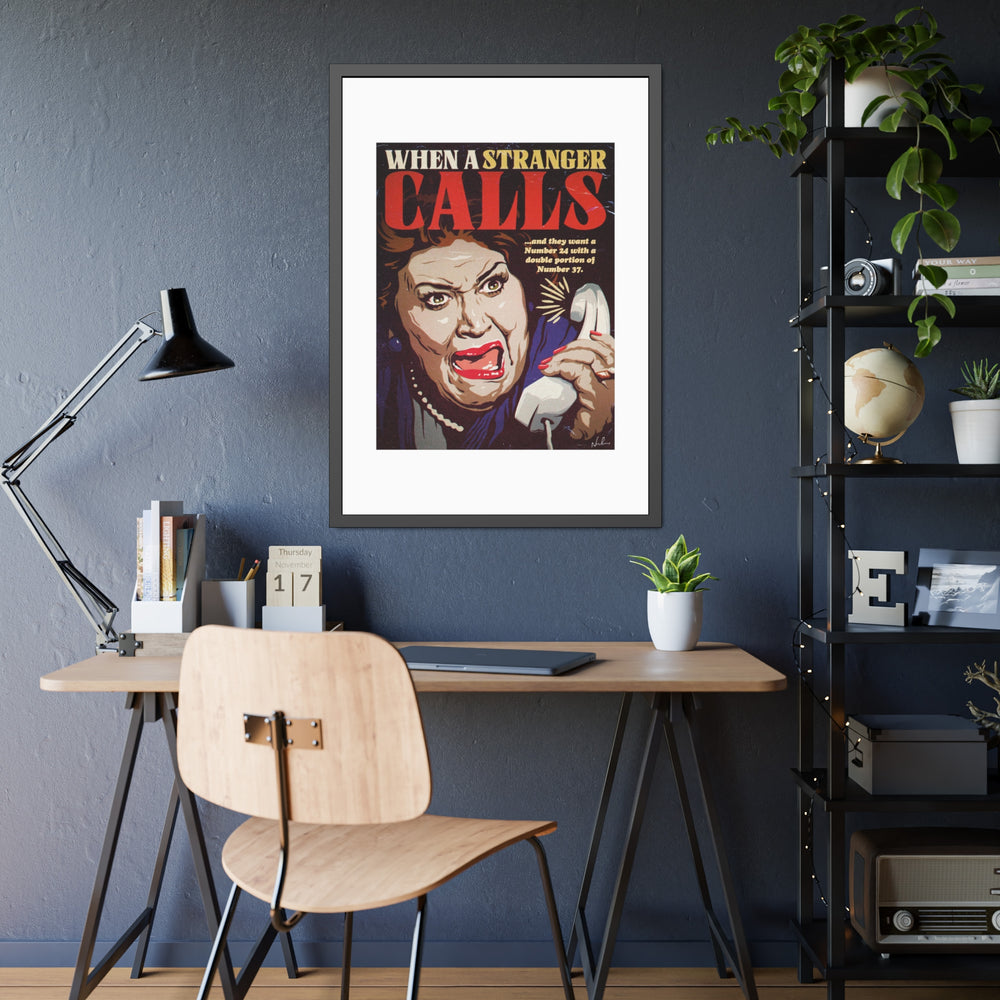 When A Stranger Calls - Framed Paper Posters