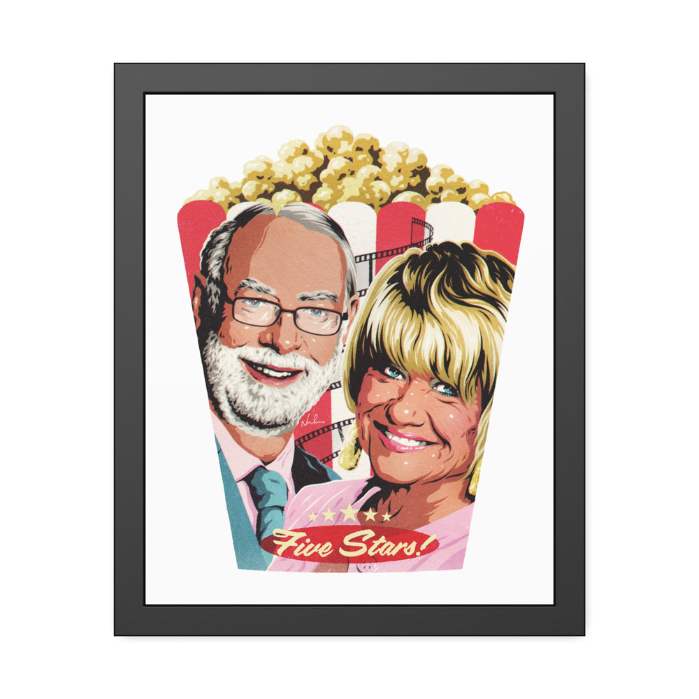 FIVE STARS! - Framed Paper Posters
